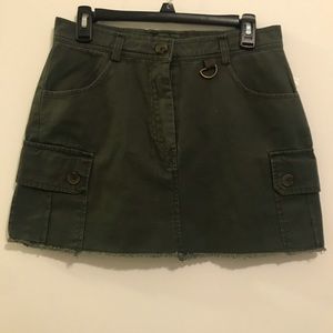Army Green Skirt Size S
